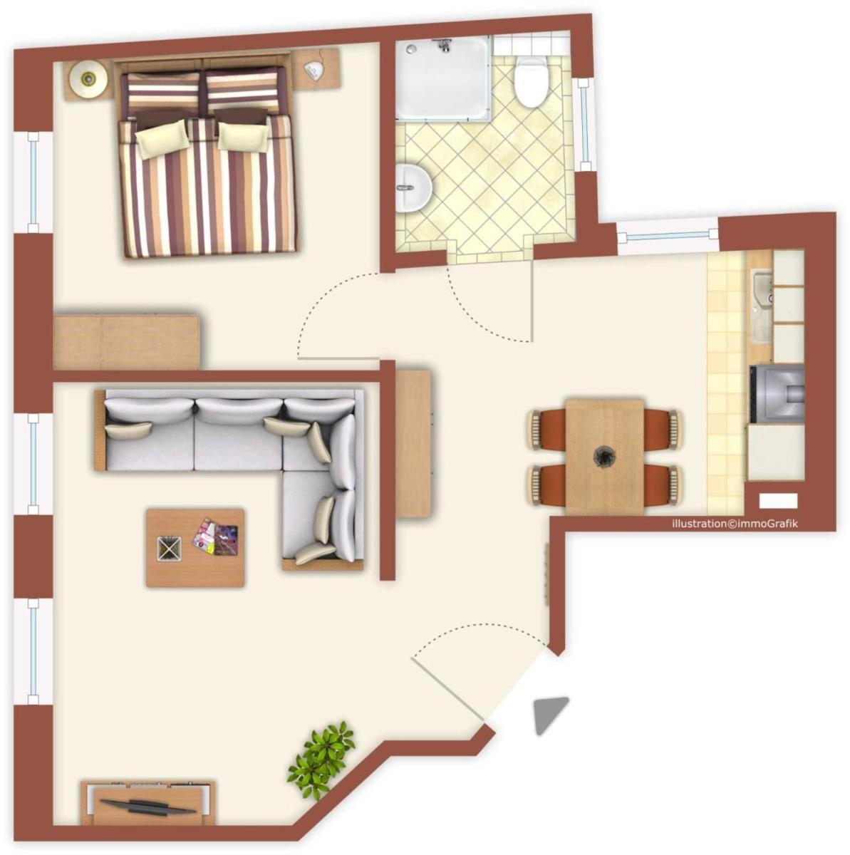 罗斯托克Haus Jantzen/Arkona公寓 外观 照片